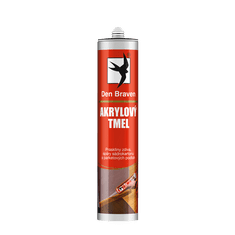 Den Braven Akrylový tmel 280 ml kartuše hnědá