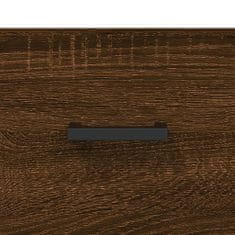 Vidaxl Nástěnná skříňka hnědý dub 80 x 36,5 x 35 cm kompozitní dřevo