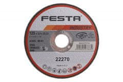 Festa Kotouč řezný INDUSTRY na kov 125x2x22.2mm