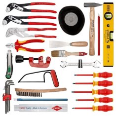 Knipex Kufr s nářadím BIG Basic Move pro instalatéry, sada 31 dílů - 00 21 06 HK S