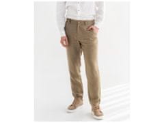 Magic Linen Pánské lněné kalhoty SOGLIO v barvě sušeného mechu Velikost: XL