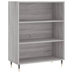 Vidaxl Skříň highboard šedá sonoma 69,5 x 34 x 180 cm kompozitní dřevo