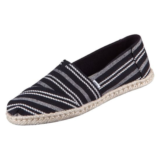 Toms Espadrilky černé Alpargata Rope