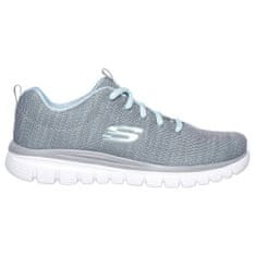 Skechers Boty šedé 41 EU Graceful Twisted Fortune