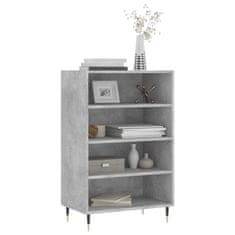 Greatstore Skříň highboard betonově šedá 57 x 35 x 90 cm kompozitní dřevo