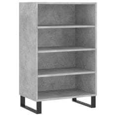 Greatstore Skříň highboard betonově šedá 57 x 35 x 90 cm kompozitní dřevo