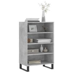 Greatstore Skříň highboard betonově šedá 57 x 35 x 90 cm kompozitní dřevo