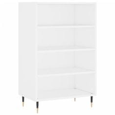 Greatstore Skříň highboard bílá 57 x 35 x 90 cm kompozitní dřevo