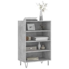 Greatstore Skříň highboard betonově šedá 57 x 35 x 90 cm kompozitní dřevo