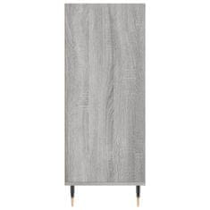 Greatstore Skříň highboard šedá sonoma 57 x 35 x 90 cm kompozitní dřevo