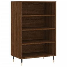 Greatstore Skříň highboard hnědý dub 57 x 35 x 90 cm kompozitní dřevo