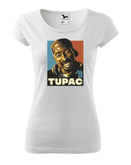 Fenomeno Dámské tričko TUPAC Velikost: S, Barva trička: Bílé