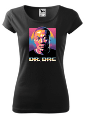 Fenomeno Dámské tričko DR. DRE Velikost: L, Barva trička: Černé