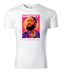 Fenomeno Dětské tričko NIPSEY HUSSLE Velikost: 110 cm/4 roky, Barva trička: Černé