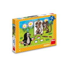 Dino Toys KRTEK MALÍŘEM 24 Puzzle