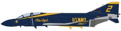 Hobby Master McDonnell Douglas F-4J Phantom II, USAF, No. 2 airplane, US Blue Angels, 1969, 1/72