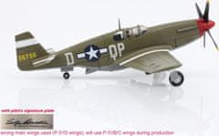 Hobby Master North American P-51B Mustang, USAF, 4th FG, 334th FS, Steve Pisanos, květen 1944, signovaná verze, 1/48