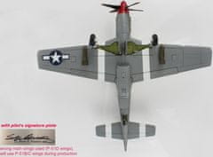 Hobby Master North American P-51B Mustang, USAF, 4th FG, 334th FS, Steve Pisanos, květen 1944, signovaná verze, 1/48