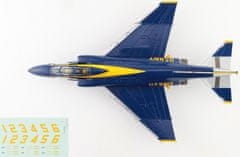 Hobby Master McDonnell Douglas F-4J Phantom II, USAF, US Blue Angels, 1969 (nálepky 1-6), 1/72