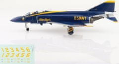 Hobby Master McDonnell Douglas F-4J Phantom II, USAF, US Blue Angels, 1969 (nálepky 1-6), 1/72