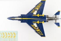 Hobby Master McDonnell Douglas F-4J Phantom II, USAF, US Blue Angels, 1969 (nálepky 1-6), 1/72