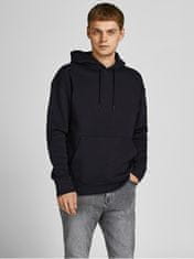 Jack&Jones Pánská mikina JJESTAR Relaxed Fit 12208157 Black (Velikost S)