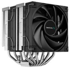 DEEPCOOL chladič AK620 / 2x120mm fan / 6x heatpipes / pro Intel i AMD