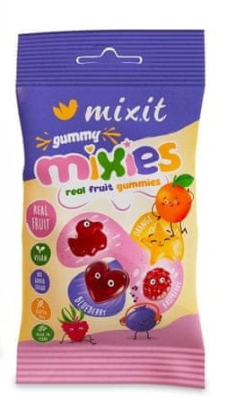 Mixit Bonbony ovocné Mixies přírodní želé 35g