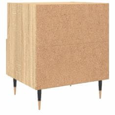 Greatstore Noční stolky 2 ks dub sonoma 40 x 35 x 47,5 cm kompozitní dřevo