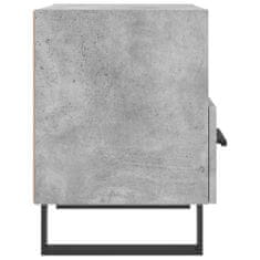 Greatstore Noční stolky 2 ks betonově šedé 40x35x47,5 cm kompozitní dřevo