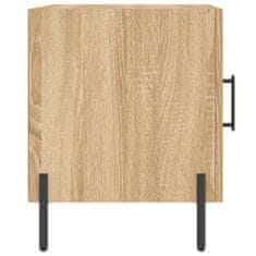 Greatstore Noční stolky 2 ks dub sonoma 40 x 40 x 50 cm kompozitní dřevo