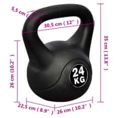 Vidaxl Kettlebell 24 kg