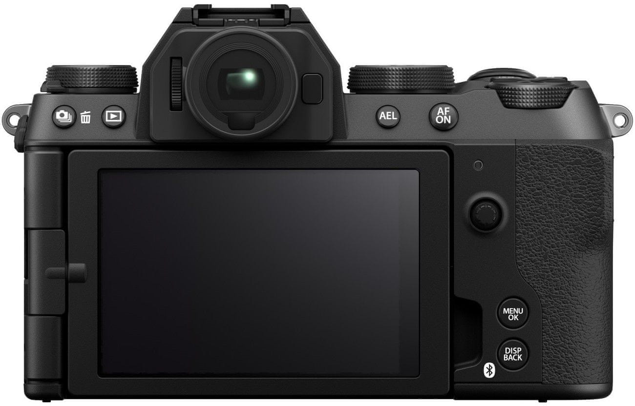  skvělý bezzrcadlový fotoaparát fujifilm x s20 vynikající snímky vysoce kvalitní videa výborný pro vlogování a streamování wifi Bluetooth hdmi usb 