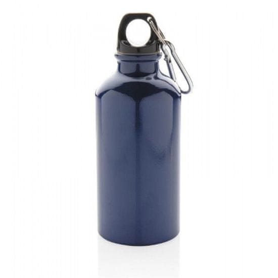 XD Design Outdoorová láhev s karabinou 400 ml - modrá