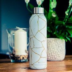 QUOKKA Nerezová láhev Solid 630 ml - kintsugi