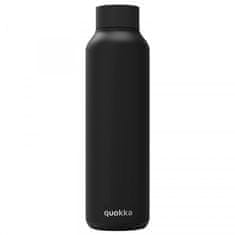 QUOKKA Nerezová láhev Solid 630 ml - černá