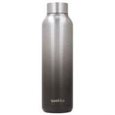 QUOKKA Nerezová láhev Solid valér 630 ml - šedá