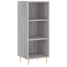 Vidaxl Skříň highboard šedá sonoma 34,5 x 34 x 180 cm kompozitní dřevo