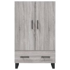 Greatstore Skříň highboard šedá sonoma 69,5 x 31 x 115 cm kompozitní dřevo