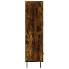 Greatstore Skříň highboard kouřový dub 69,5 x 31 x 115 cm kompozitní dřevo