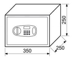 Richter Czech Sejf RS.25.LCD