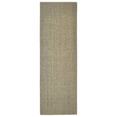 Vidaxl Sisalový koberec pro škrabací sloupek taupe 66 x 200 cm