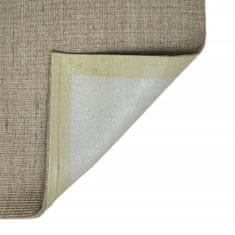 Greatstore Sisalový koberec pro škrabací sloupek taupe 80 x 250 cm