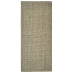 Greatstore Sisalový koberec pro škrabací sloupek taupe 66 x 150 cm