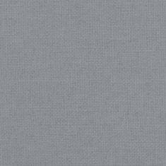 Greatstore Pelíšek pro psy světle šedý 70 x 45 x 28 cm textil
