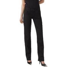 Vero Moda Dámské džíny VMDAF Straight Fit 10289169 Black (Velikost XS/32)