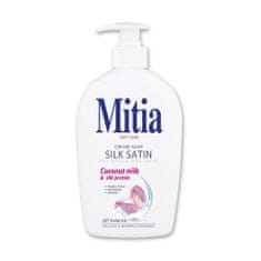 TOMIL Mitia tekuté mýdlo 500ml Silk Satin s dávkovačem [2 ks]
