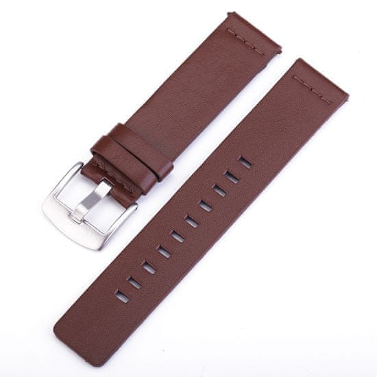 BStrap Fine Leather řemínek na Samsung Galaxy Watch 42mm, brown