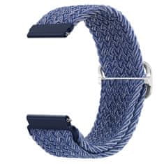 BStrap Braid Nylon řemínek na Garmin Venu 2, blue white