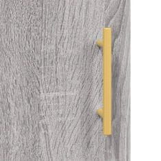 Vidaxl Skříň highboard šedá sonoma 34,5 x 34 x 180 cm kompozitní dřevo